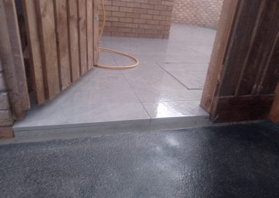 porcelain patio in Weston-super-Mare