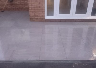 porcelain patio in Weston-super-Mare