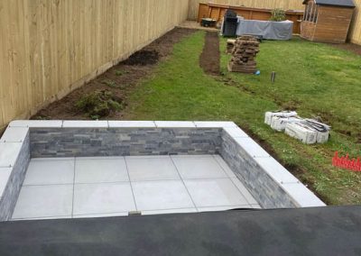 Porcelain Patio in Bromham