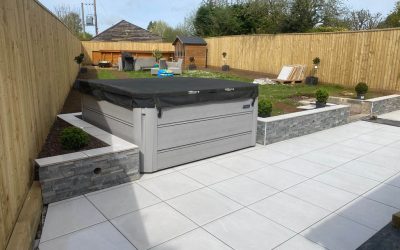 Porcelain Patio in Bromham