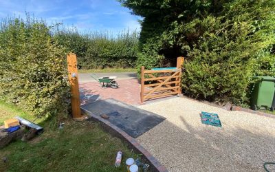 New Drive and Block Paving Entrance in Heddington, Wiltshire