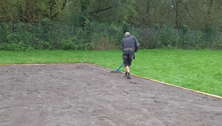 Boules Pitch in Upavon
