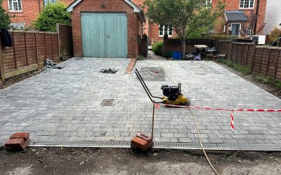 Tegula Block Paving Driveway Installed in Enford, Wiltshire